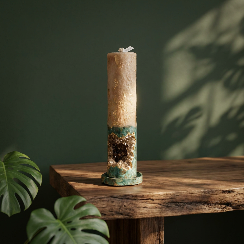 Amazonia– El Yapımı Dekoratif Soya Wax Mum