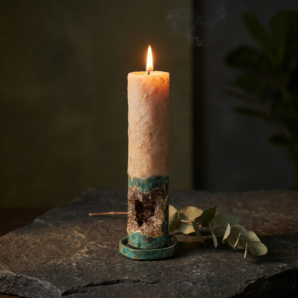 Amazonia– El Yapımı Dekoratif Soya Wax Mum