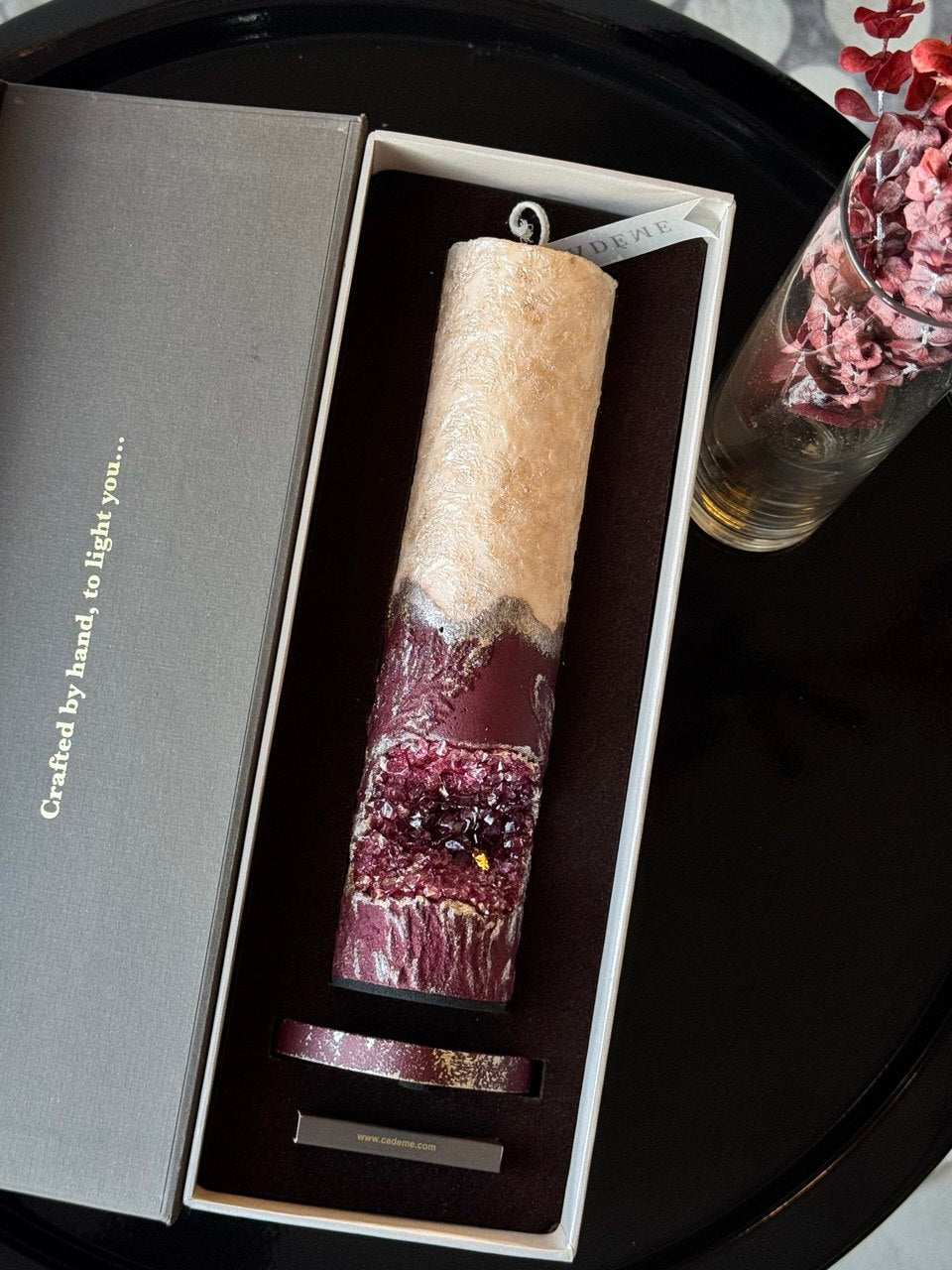 CADÈME Beatri – El Yapımı Dekoratif Soya Wax Mum
