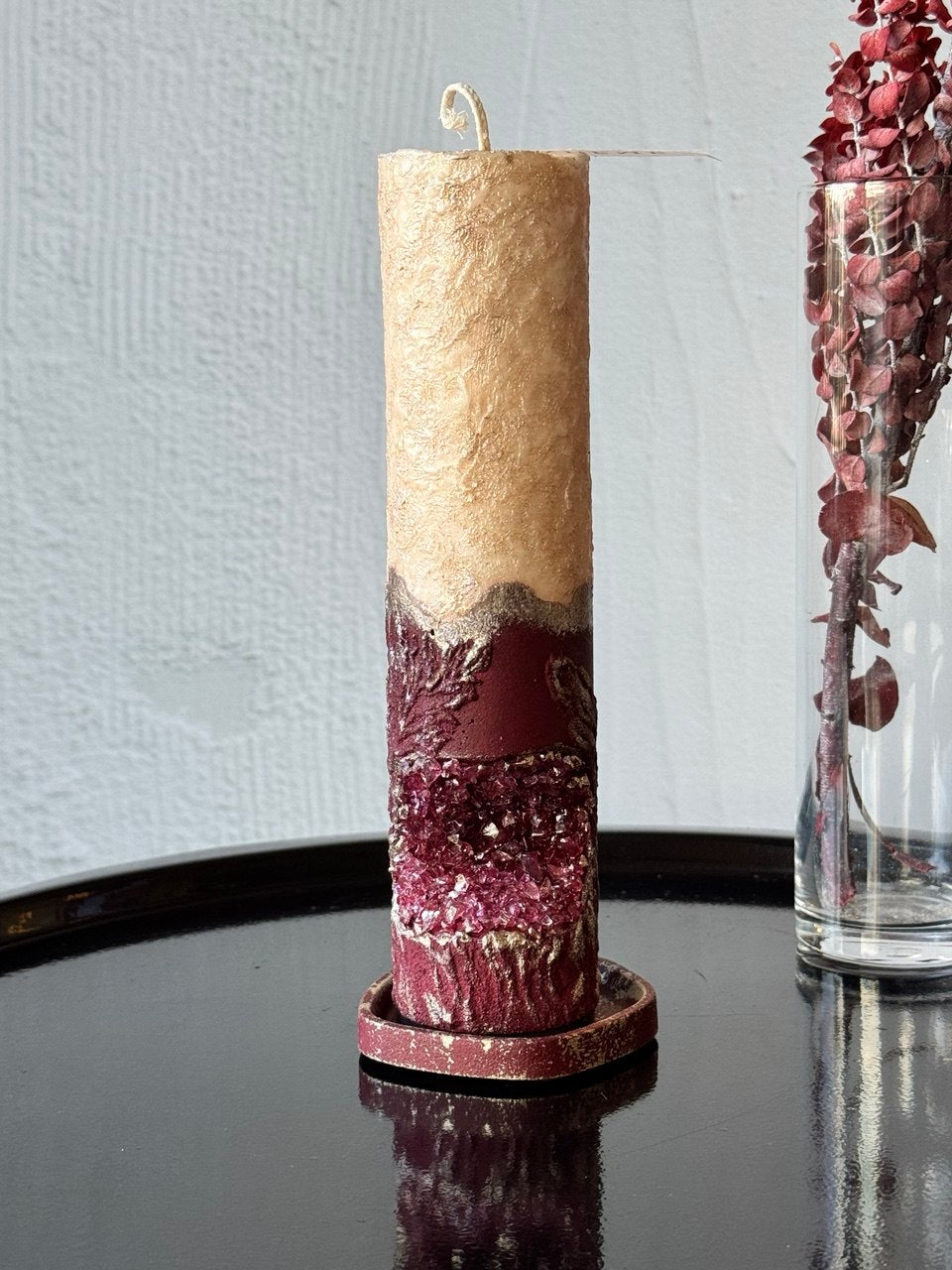 CADÈME Beatri – El Yapımı Dekoratif Soya Wax Mum