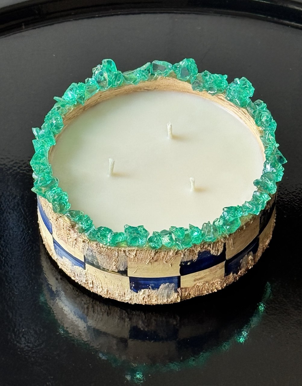 CADÈME  – Estel  El Yapımı Dekoratif Kap Soya Wax Mum