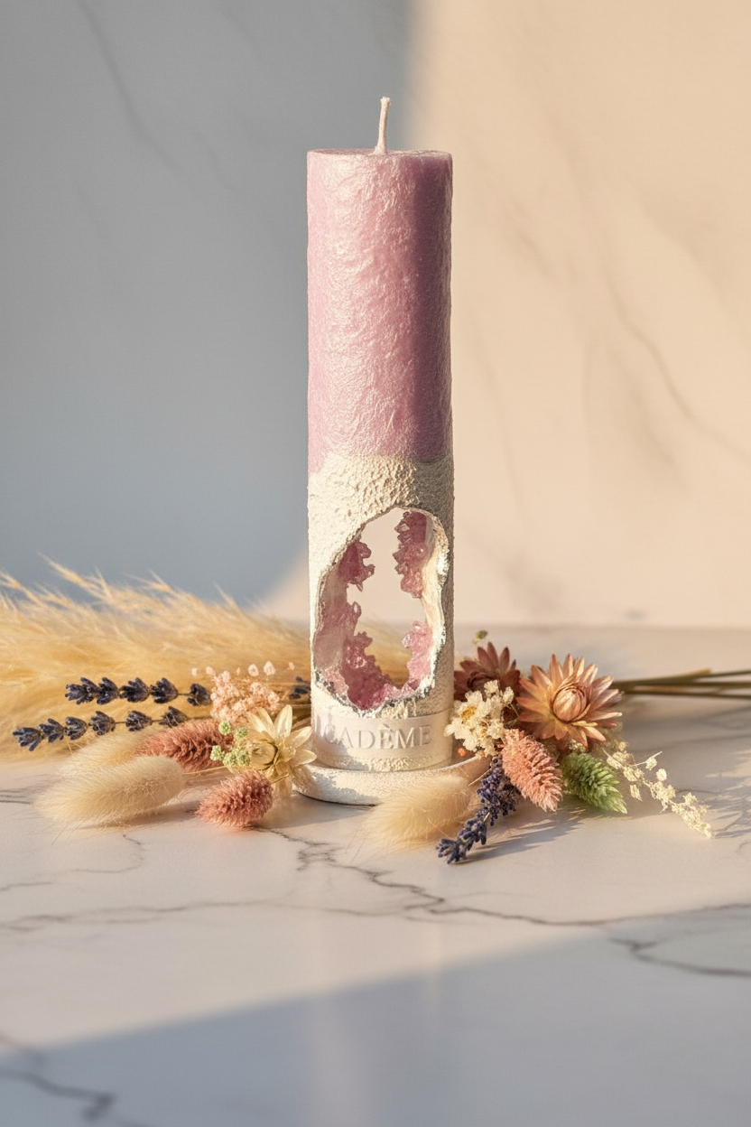 CADÈME Loren – El Yapımı Dekoratif Soya Wax Mum, yaşam tarzı çekimi