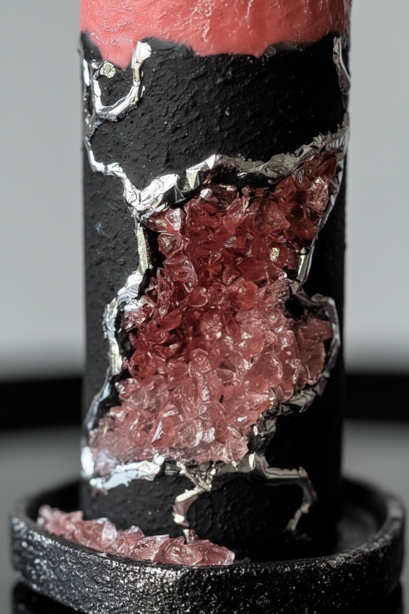 CADÈME Karmen – Garnet kristal detay çekimi