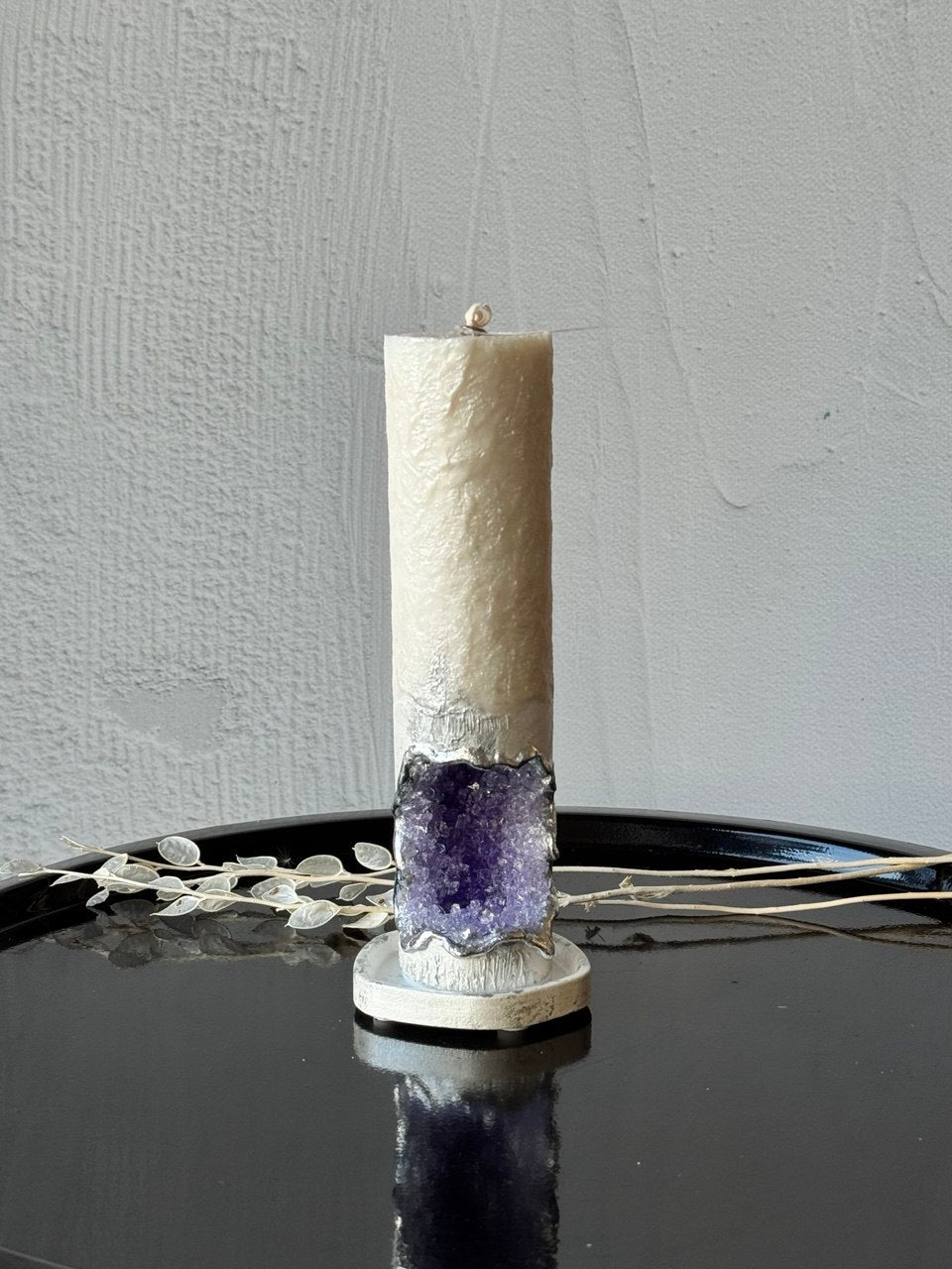 CADÈME Lilak– El Yapımı Dekoratif Soya Wax Mum