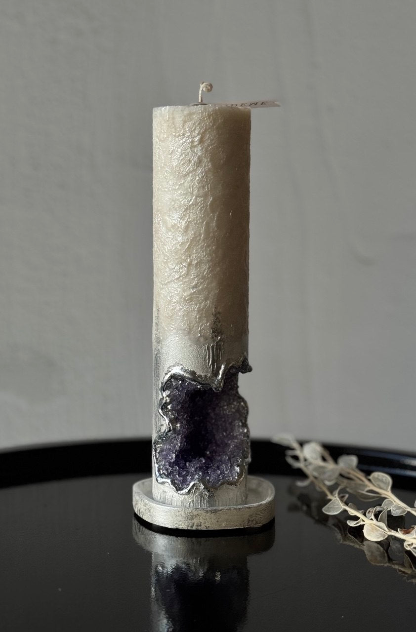 CADÈME Lilak– El Yapımı Dekoratif Soya Wax Mum