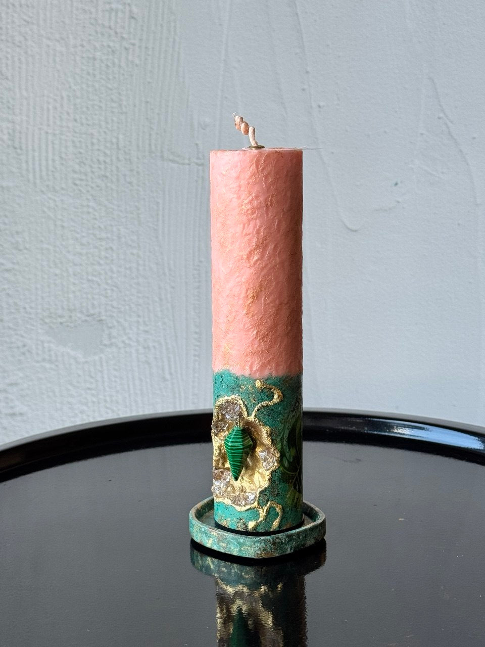 CADÈME Malakhit– El Yapımı Dekoratif Soya Wax Mum