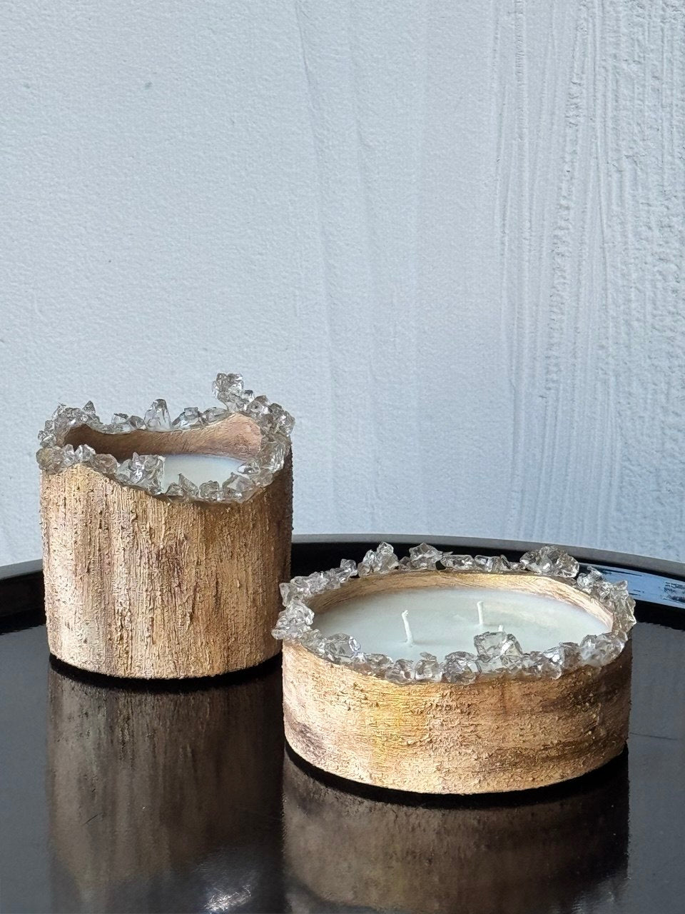 CADÈME  –Sahara El Yapımı Dekoratif Kap Soya Wax Mum